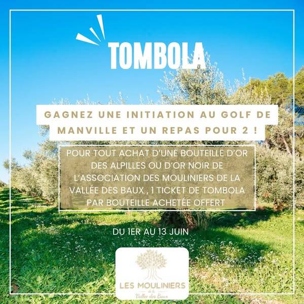 tombola asso des mouliniers golf de Manville